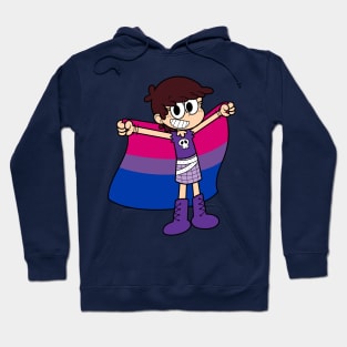 Luna Loud Bi Flag Hoodie